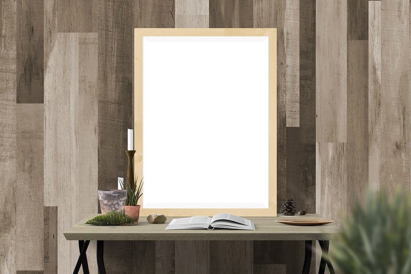 Picture Frame Plant Display